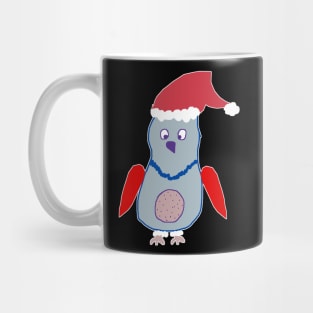 Owl Winter Christmas Santa Clause Mug